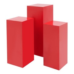3PCS Iron Display Pedestal Stand, Display Pillars for Birthday Party Wedding NEW