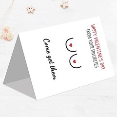 Naughty Valentines Day Card for Boyfriend Husband Fiance Him, Adult Humor Val…