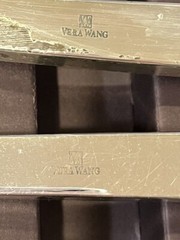 Vera Wang By Wedgwood Cake Knife & Server Set Original Box Handle Discolored