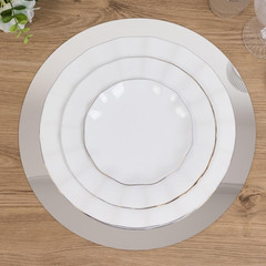 12 Pcs 14 Inch round Glass Mirrors for Centerpieces Table Decorations | 14″ Circ