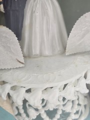 NEW Vintage 1950s Bride and Groom Wedding Cake Topper Soldier Pfeil & Holing NOS