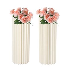 Cardboard Vase Tall Flower Vase Flowers Stand for Party Tables Decorations 80cm