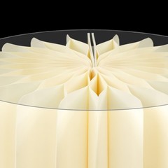 7Pcs Foldable Paper Column Display Stands Milky White Cylinder Flower Stands