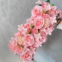 Bridal Eucalyptus Floral Arrangement 50cm Aisle