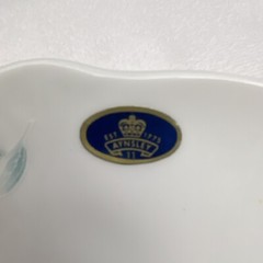 Aynsley Cake Plate & Knife China 10” In Box Little Sweetheart Pattern Wedding