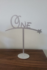 Fantasy Table Numbers | Silver Table Numbers 1-11 | Shooting Star
