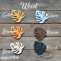 Brown Wedding Cake Toppers Personalized Name Mirror Bride Groom Mr Mrs Initials