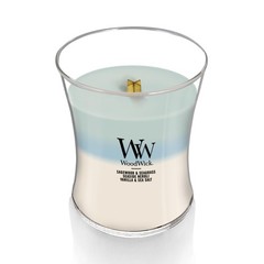 Woodwick Oceanic Trilogy Gifts For Women And Men 9.7 Oz Medium Hourglass