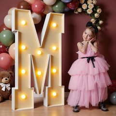 imprsv 4FT Light Up Letters, Large Letters for Birthday Party Decor, Wedding …