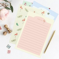 KSIWRE 36 PCS Stationary Set with Envelopes,6 Different Style Cute Letter Wri…