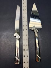Lenox True Love 2 Piece Wedding Cake Serving Set