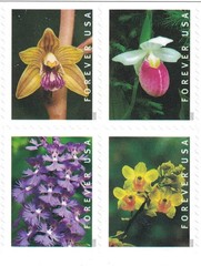 2020 Wild Orchids Booklet Forever Stamps MNH Sc# 5444-5454 – 100 pcs total