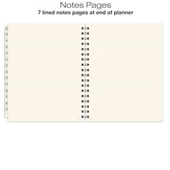 ESSENTIAL 2026-2027 Monthly & Weekly Planner with Tabs, 7″x9″: 14 7″ x 9″