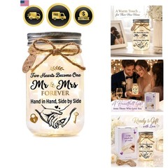 Wedding Gifts for Couples 2026, Mr and Mrs Gifts, Bridal Shower Gifts for Bri…