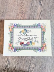Vintage 1997 Our Wedding Anniversary Memory Book Joy Rodgers-Mernin Clean Inside