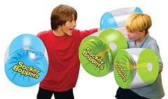 Inflatable Boxing Pillows – One Pair Boppers – Clear, Box and Bop – Durable