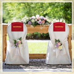Tudomro Reserved Signs For Pews Chairs Reserved Pew Cloths Seating Sig