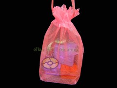 12/25/50/100pcs Organza Pouch Wedding Favor Bag BIG SIZE 8.2″(L)x6.2″(W)x2.3″(D)