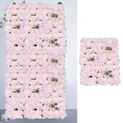 6 Pack 24″x16″ 3D Hydrangea Flower Photo Panel Wall Decor for Wedding Party DIY