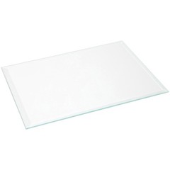 Plymor 5″ x 7″ Rectangle, 3mm Thick Beveled Clear Glass