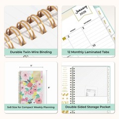 Blue Sky Day Designer 2026 Weekly and Monthly Planner Calendar, January 2026 …