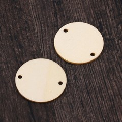 100Pcs Unfinished Wooden Circles for Crafts Wedding Centerpieces