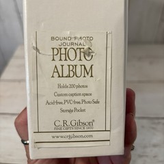 Vtg C.R Gibson Wedding Album Book Modern Love Memories Holds 4X6” Photos New