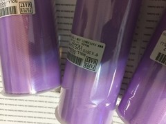 3 Papermart 6″ x 25 Yd Tulle Fabric Lilac Spools Wedding Ribbon Craft Roll