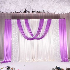 10x10ft Wedding Canopy Chuppah Mandap Hardware Kit Ceremony Decor Backdrop Stand