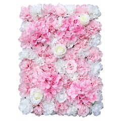 6* Premium Flower Wall Panels Artificial Wedding Decor Party Home Floral Decor