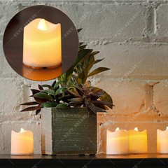 24/48PCS Flameless LED Tea Lights Votive Candles Lamp Decor Battery Operated Set