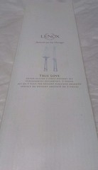 Lenox True Love 2-Piece Dessert Set Silver Plated Wedding Cake Serving With box