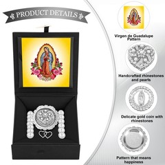 Dingion Wedding Arras Coins Set Para 9.06 x 6.69 x 2.76 inches, Silver
