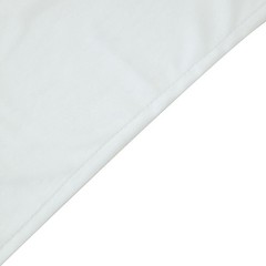5 ft x 20 ft WHITE Polyester Ceiling Drapes Backdrop CURTAIN PANEL Party Events