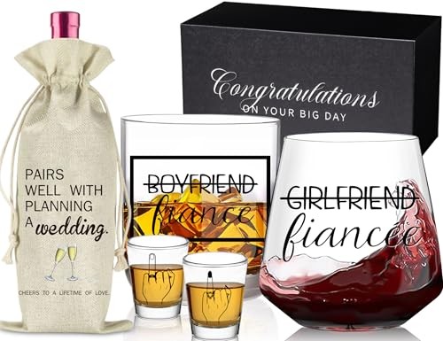 Christmas Engagement Gifts for Couples – Fiance Fiancee Engagement Fingers B