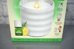 Lifelines Flameless Candle Diffuser- Bubble Cream NEW