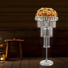 4 Tier Flower Stand Wedding Flower Stand With Led Flower Stand For Home Decor US