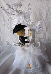 new Hortense B. Hewitt Western Bride Groom Cake Topper Country Flair Collection