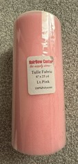 NEW 6″x 25 Yards Premium Tulle Fabric Spool in Light Pink