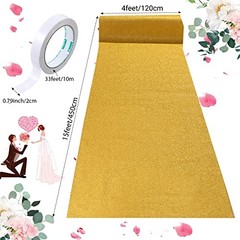 Sequin Aisle Runner for Wedding Glitter Rug with Carpet Tape Sparkly Prom