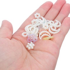 600Pcs Assorted Color Resin Pearl Beads for Wedding Centerpiece and Nail Art