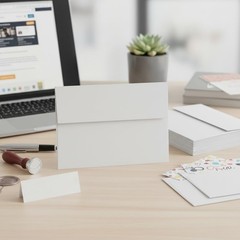 YINUOYOUJIA 100 Pack A4 Envelopes,4×6 White Envelopes,Self 4×6 inches,