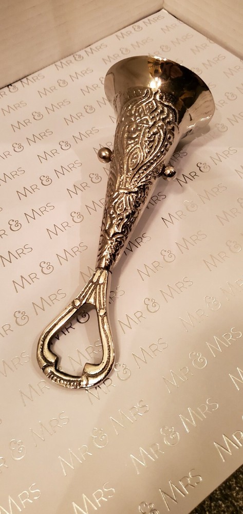 NEW! Vintage Look Bridal Bouquet Holder / “Tussy Mussy” Trumpet Flare Art Deco