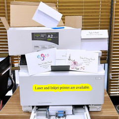 1000 Pcs White A2 Invitation Envelopes, Peel & Press Self Seal, 4 3/8 X 5 3/4…
