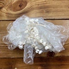 10” Vintage 1959 Plastic Bride & Groom Novelty Wedding Cake Topper Bells *READ*