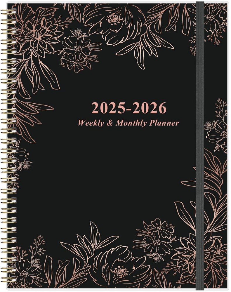2025-2026 Planner – 8.5″ x 11″ Weekly Monthly Planner from July 2025 to June …