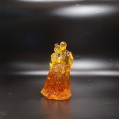 Made in USA Baltic Amber Wedding Couple Figurine Home Decor Handmade Gift