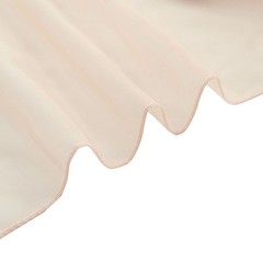 10 Nude Premium Chiffon Wide CHAIR SASHES Wedding Party Reception Decorations