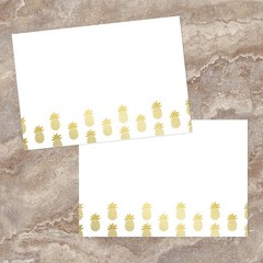 Great Papers! Golden Pineapples Thank You Card, 4.875″ x 3.375″, 50 count