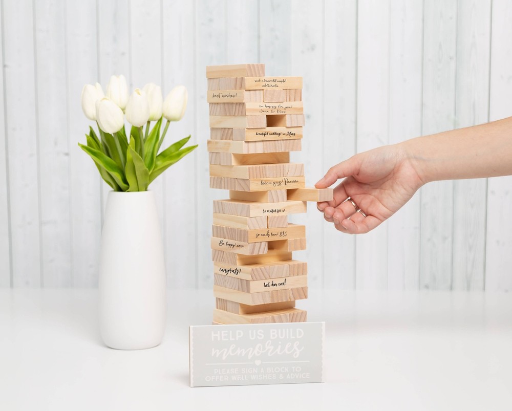 Stackable Block Guest Book
